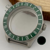 40mm tactics frog FX diving watch case dome sapphire luminous bezel NH34A NH35A ETA2824 PT5000 movement parts