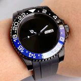 PVD Black Sub Tandorio TD266p 40mm Japan TMI NH36 Day Date Sapphire 20ATM Diver GMT Bezel