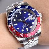 Tandorio GMT Watch TD258B Luminous 40mm NH34A Automatic 20BAR  Sapphire