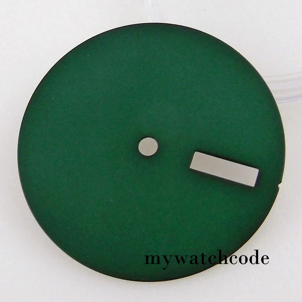 29mm Green/Blue/Black/Yellow/White Sterile Watch Dial Date Day Window Fit for NH35A NH36A Automatic Movement Watch Accessories