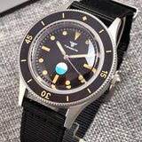 TA2 Titanium Fifty Fathoms Diver Tandorio TD223T Japan NH35 Miyota 8215 PT5000 20Bar Doned Sapphire Lumed Bezel