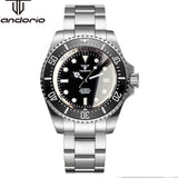 Tandorio 43mm NH35A PT5000 Submariner Sapphire Glass Date TD268