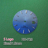 31.8mm watch dial PRX dial NH35 Oak dial Dial No Hands Green Luminous Suitable for NH35 NH36 Movement Watch Modification Accessories