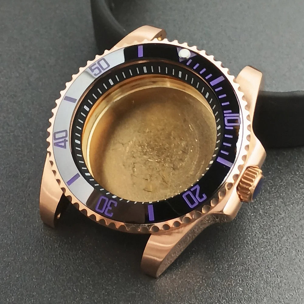 40.5mm Submariner Case GMT with Chapter Ring for NH34 NH35 NH36 Movement Sapphire 10ATM