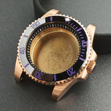 40.5mm Submariner Case GMT with Chapter Ring for NH34 NH35 NH36 Movement Sapphire 10ATM