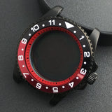 40.5mm Submariner Case GMT with Chapter Ring for NH34 NH35 NH36 Movement Sapphire 10ATM