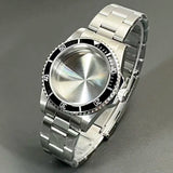 Retro Diver case 39mm,10bar waterproof stainless steel sapphire crystal case, suitable for NH34, NH35, NH36 mechanical movement accessories