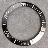 39.8mm*31.6mm Ceramic/Alloy Bezel Insert for GMT SUB SEA Steel Watch Slope Bezel Ring Dive Watch Mod