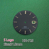 31.8mm watch dial PRX dial NH35 Oak dial Dial No Hands Green Luminous Suitable for NH35 NH36 Movement Watch Modification Accessories