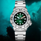 42mm Monster Dive Watch Tandorio TD254K 20Bar NH35A Men Automatic AR Sapphire 3.8 o'clock Crown