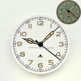 28.5mm NH35 Dial With Green Light Suitable for Japanese Movements NH35/NH36A Mechanical Watch Modification Accessories
