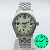 Pilot Flieger Watch BLIGER 36mm 39mm NH35 PT5000 Automatic 10Bar Waterproof Escapement Sapphire