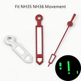 ETA針 シルバーウォッチ ルミナス針 NH35 NH36 PT5000 ETA2836 2824 DG2813 3804 Miyota8215 8205 821Aムーブメント対応 腕時計アクセサリー