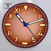 Polished Square Watch Case 42mm Rediomir Mod Parts 35mm Sandwich Dial+Hands Fit NH35 NH36 NH38 Miyota8215 821A 8205 ETA2824 PT5000 ST2130 Sapphire