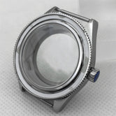 Fifty Fathom Case 41.5mm stainless steel case ceramic bezel sapphire glass with NH35 36 NH34 ETA2824 PT5000 movement watch replacementparts