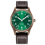 PVD Pilot Watch Sterile for Custom logo 39MM Sapphire 10Bar NH35