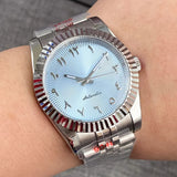 DateJust Mod Tandorio TD136A 36mm 39mm Arabic Numerals Miyota 8215 Automatic Sapphire