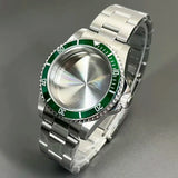 Retro Diver case 39mm,10bar waterproof stainless steel sapphire crystal case, suitable for NH34, NH35, NH36 mechanical movement accessories