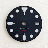28.5mm NH35 watch dial Fit for NH34 NH35 NH36 automatic movement For SKX SRP Green Luminous Custom logo Watch Modification parts
