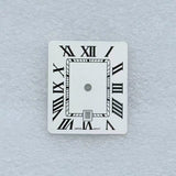 Women Tank Watch Case Roman Markers 27*35mm No Logo For Seiko VJ24 Quartz Movement Mod Parts