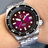 Tandorio SKX MOD TD202P 20BAR Diver Watch NH35 Movt Sapphire 41MM