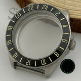 40mm tactics frog FX diving watch case dome sapphire luminous bezel NH34A NH35A ETA2824 PT5000 movement parts