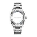 Premium 40mm GS GMT Case Sapphire AR High Quality Tape NH35 GMT NH34 Movement Automatic Mechanical Luxury Men's Watch 33.5MM Dial