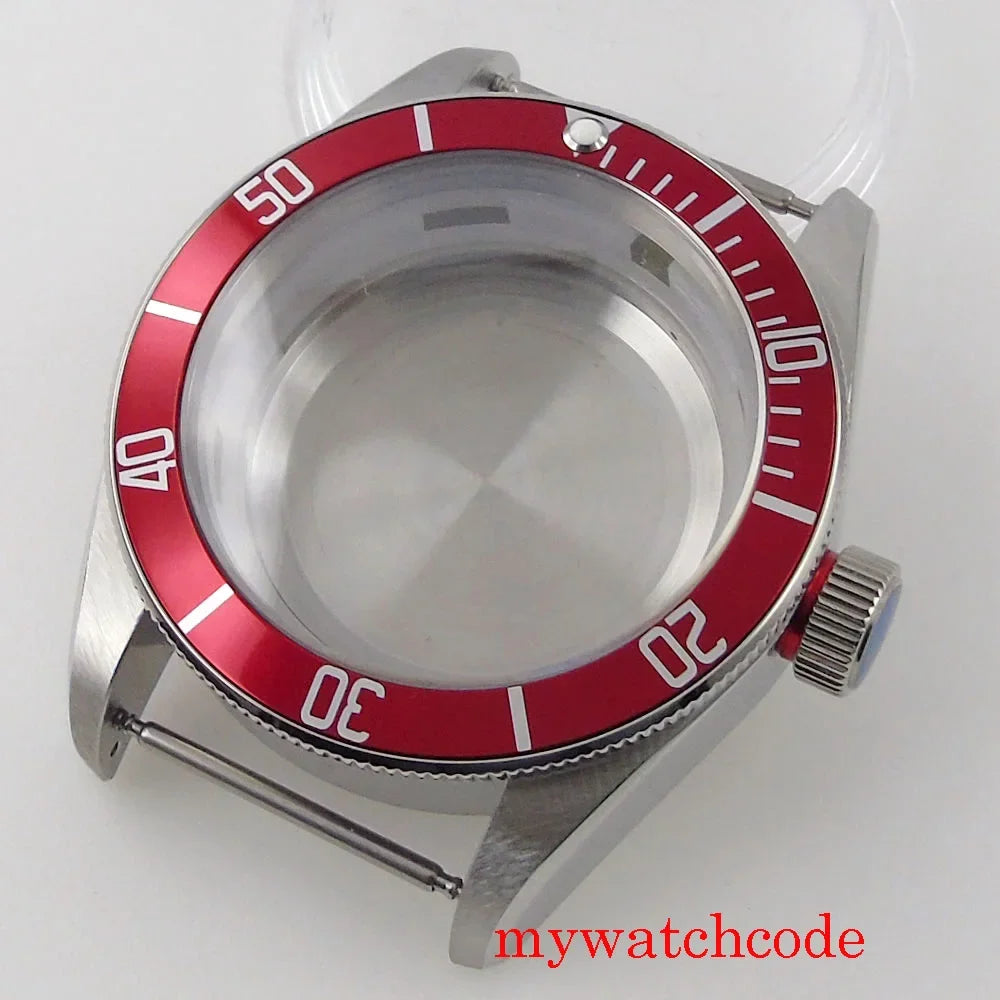 41mm Diver Watch Case BB58 Black Bay Sapphire Crystal Alloy Insert for NH34 NH35 NH36 NH70 NH72 ETA2824 PT5000 SW200 ST2130 MIYOTA 8215 8285 etc DG
