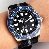 Titanium Diver Tandorio TD267 42mm NH35 PT5000 Automatic Sapphire 200M Dive Watches Luminous Montres hommes Luminous