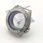 Matte Yacht Master Case 42MM for NH35 NH36 Movement Sapphire crystal  Skx007 stainless steel case Watch Accessories SKX007