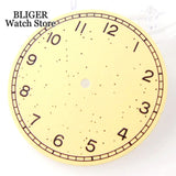 39mm vintage pilot Case 33.5mm Dial Sapphire Glass For NH35 NH35A 2824 PT5000 Waterproof Watch Case Screw Crown