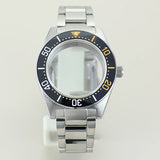 40.5mm Modified SPB143J1/SPB253J1 Black Tiger Whale Watch Case For Seiko NH35 NH34 NH36 NH38 Movement