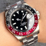Miyota 8215 Submariner Mod Tandorio TD203M 40mm PT5000 Movt Sapphire Bubble Date