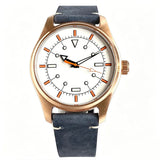 Solid Cusn8 Bronze Pilot Watch Tandorio TD801 39mm 20ATM Miyota 8215  PT5000 Automatic Sapphire