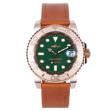 HEIMDALLR Bronze Diver Watch HMCR21 NH36 Automatic Sapphire BGW-9 Lume 44MM Yachmaster 30Bar