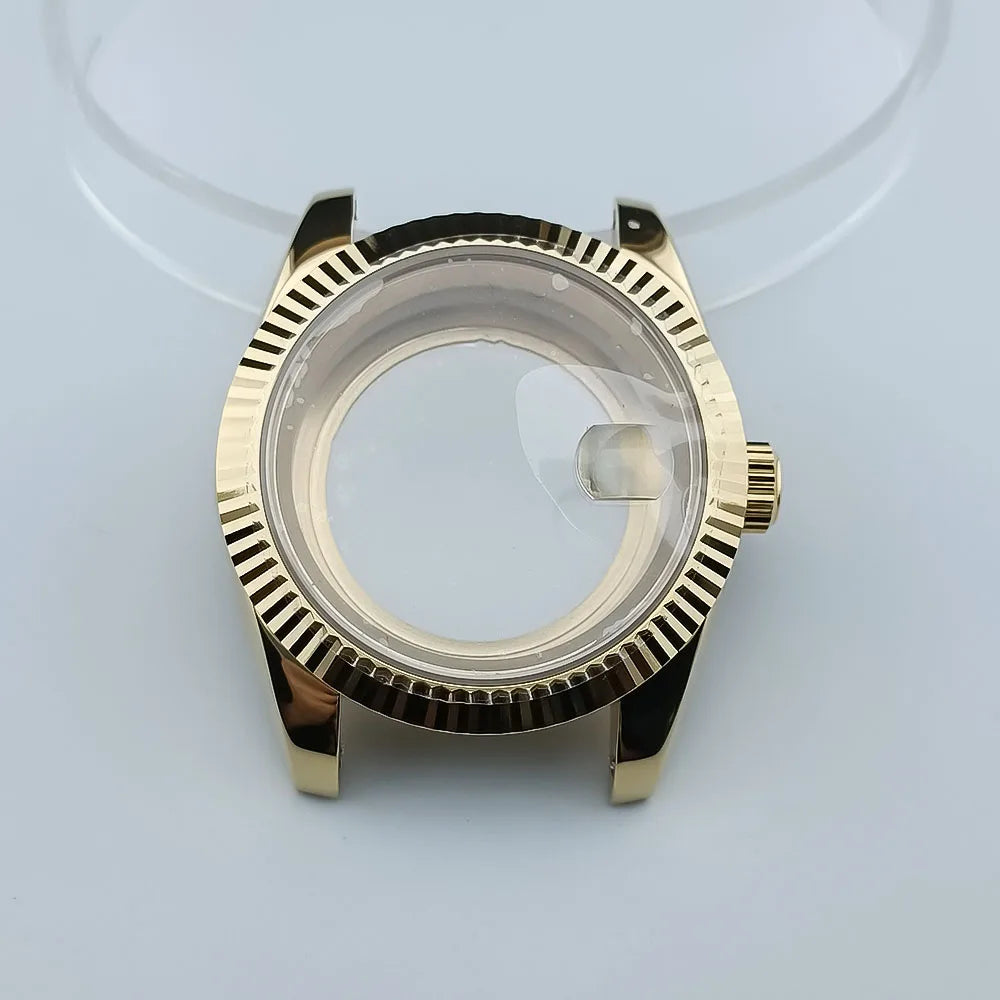 40MM M8285 Watch Case M8215 Watch 316L stainless steel strap Sapphire mirror and stainless steel case accessories for 8285 movement