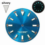 151 type of dials Submariner 28.5mm dial with calendar window suitable for NH35 movement luminous dial can support DIY dial customization name/logo