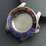 40.5mm Submariner Case GMT with Chapter Ring for NH34 NH35 NH36 Movement Sapphire 10ATM