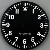 29mm NH35 Watch Dial White Black Blue Dial Green Luminous Fit TMI NH35 NH36 ETA2824 Mingzhu DG2813 Miyota8215 PT5000 Movement