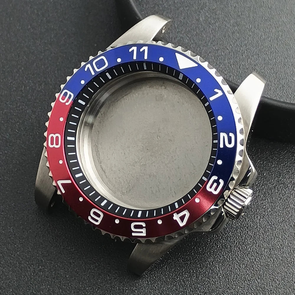40.5mm Submariner Case GMT with Chapter Ring for NH34 NH35 NH36 Movement Sapphire 10ATM