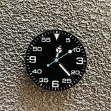 AIr King29mm Watch Dial Set Green Luminous Watch Accessories Watch Faces+hands for 8215/ 8200/ 8205/ 821A/ 2813 Movement
