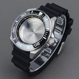 43.8mm Samurai King Watch Case Sapphire Ceramic Insert For Seiko NH35 NH36 NH34 Movement Mod 10ATM