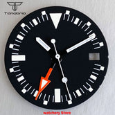 29mm NH34 GMT watch dial Vintage Orange MarksMod Watch Accessories Fit NH34 NH34A Movement Watch Parts Tool Set