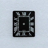 Women Tank Watch Case Roman Markers 27*35mm No Logo For Seiko VJ24 Quartz Movement Mod Parts
