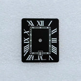 Women Tank Watch Case Roman Markers 27*35mm No Logo For Seiko VJ24 Quartz Movement Mod Parts
