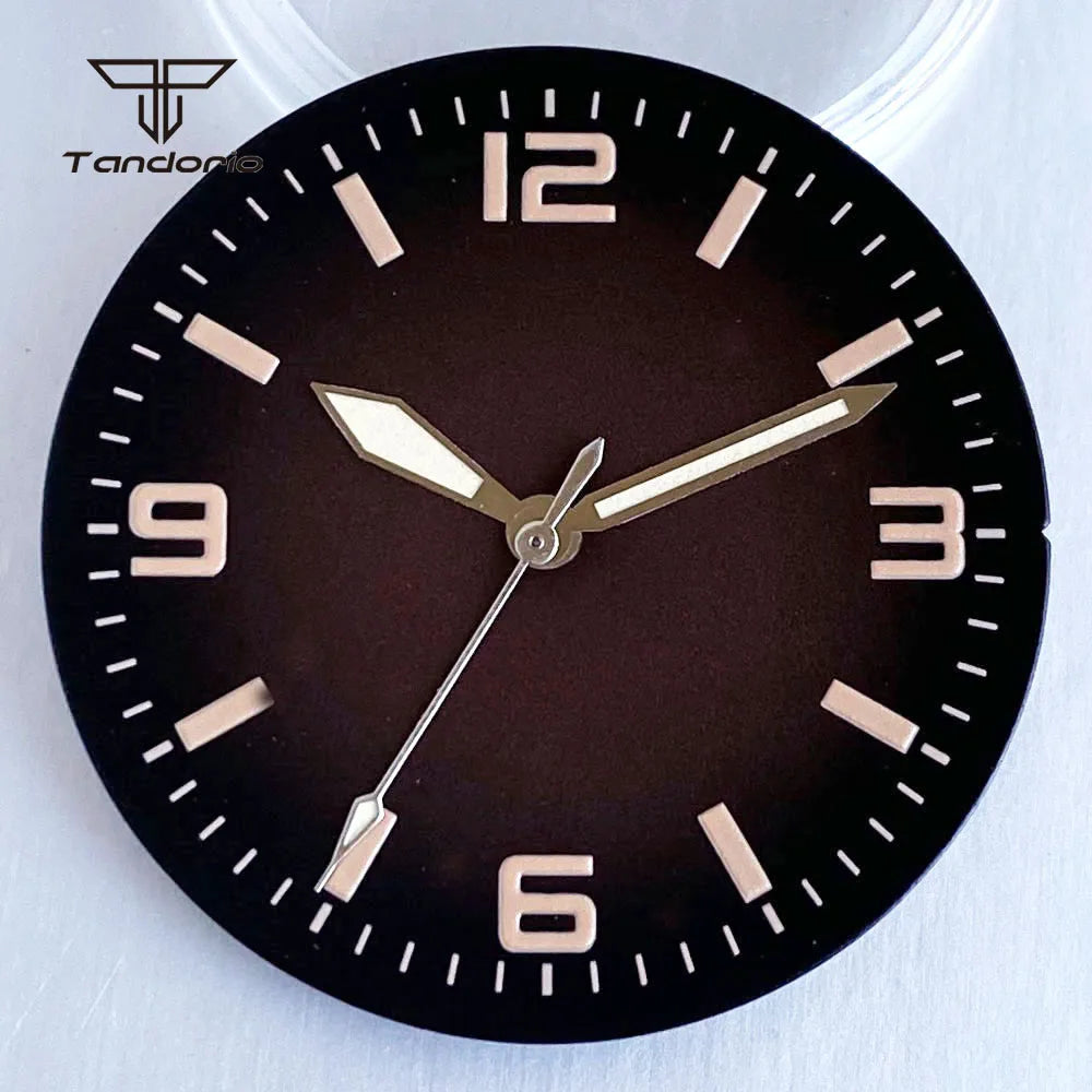 40mm Serica Mod Dive Case Domed Sapphire +Bracelet+31mm Dial+Hands Mod Accessories Fit NH35 NH36 NH38 ETA2824 PT5000 ST2130 Miyota8215