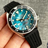 37mm SkX013 Watch Mop Dial Tandorio TD227M 20bar Diver Stainless Steel 3.8 Crown Sapphire