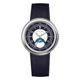 Quartz Moon Phase Watch Specht & Söhne SPUFO1 40MM Luminous Sapphire 50m Waterproof Pilot