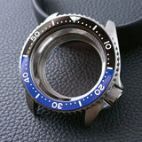 42mm Skx007 Case Mod For NH35 316 Steel Case Fit NH35 NH36 Movement/Dial Case Plane Sapphire Glass 22mm Strap Watch Box