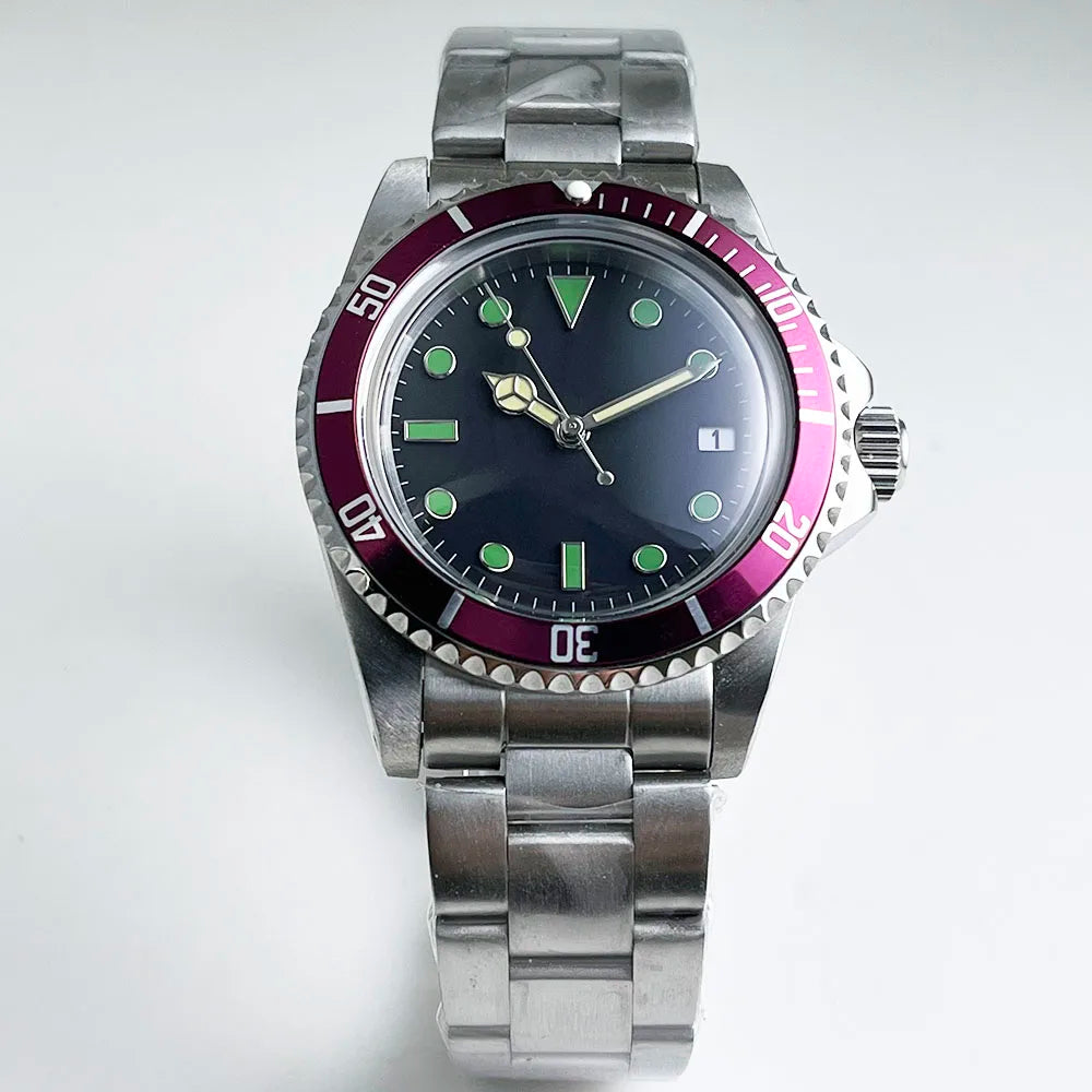39mm Submariner Diver vintage Men's Watch Japan NH35 rotating 39mm Submariner Diver vintage Men's Watch Japan NH35 rotating